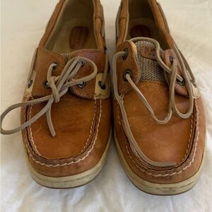 Men's Brown Leather Boat Shoes